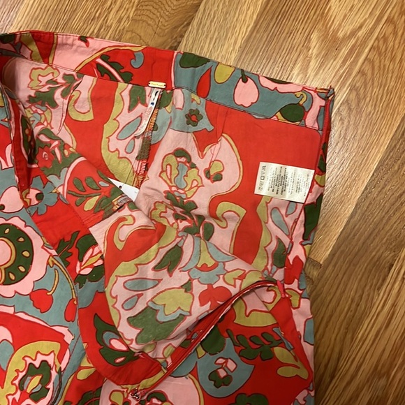 NWT Free People Tessa Tapered Trousers Floral size 2 - Picture 11 of 13